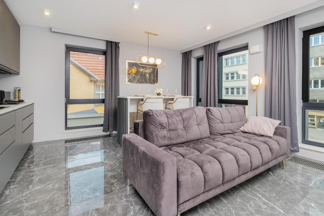 Luxurious Apartment With Two Bedrooms And Parking In Gdynia By Noclegi Renters Eksteriør bilde